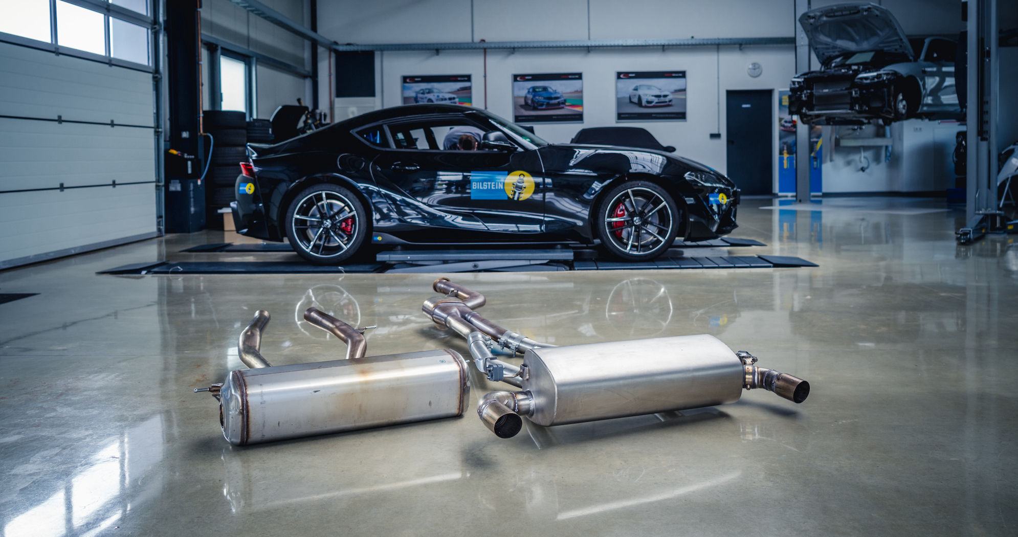 Tracktool-Abgasanlage