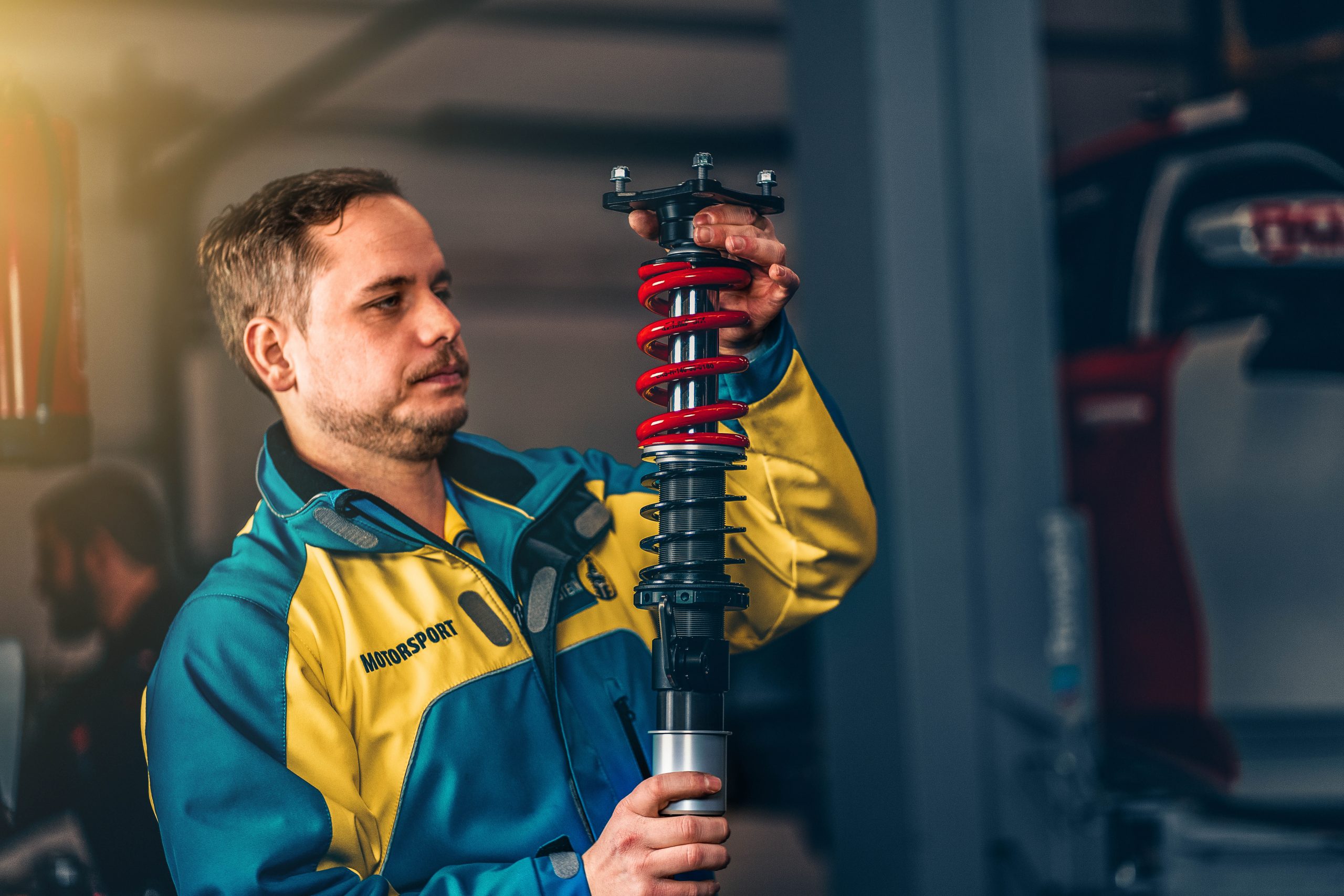 Sorg Rennsport installed BILSTEIN EVO R in BMW with Motorsport engineer